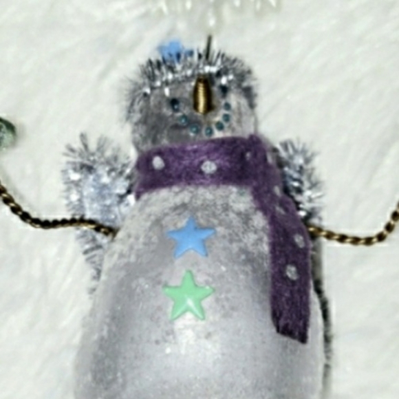 Hallmark SnowAngel Snowman Ornament RARE ❄ New RETAIL $38- - Picture 3 of 8